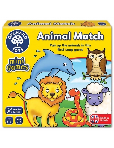 Orchard Animal Match Mini Kutu Oyunu (3-6 Yaş)