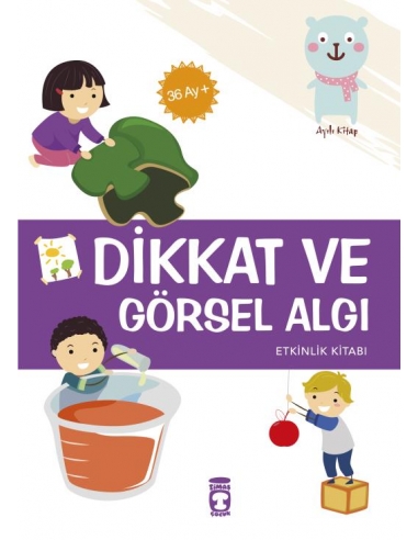 Dikkat ve Görsel Algı Etkinlik Kitabı - 36 Ay ve Üzeri