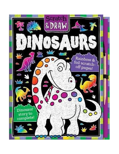 Scratch & Draw Dinosaurs