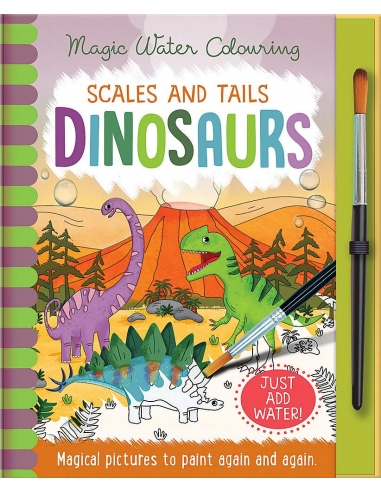 Magic Water Colouring: Scales & Tails Dinosaurs