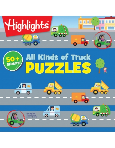 All Kinds of Truck Puzzles (Puzzle Activity Fun)