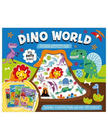 Dino World Sticker Activity Case