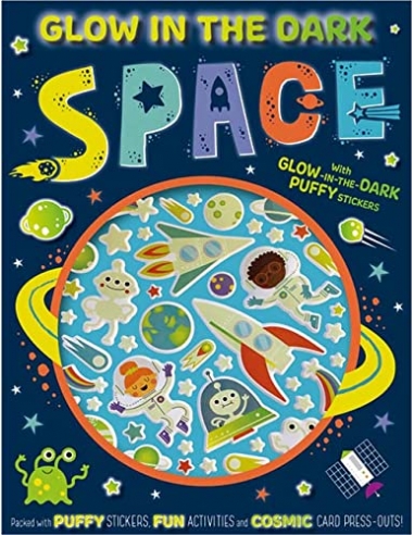 Glow In The Dark Space Activity Book