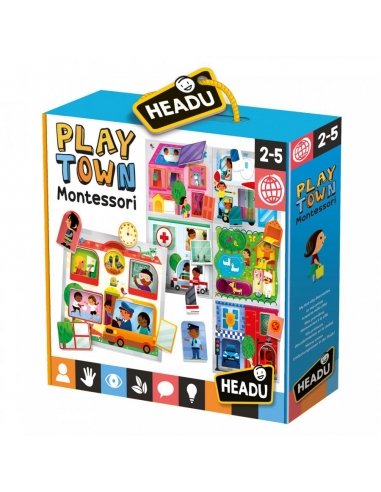 Headu Baby Play Town Montessori (2-5 Yaş)