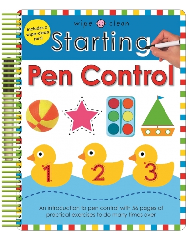 Starting Pen Control: Wipe Clean Spirals