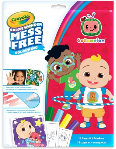 Color Wonder Cocomelon Mess Free Colouring